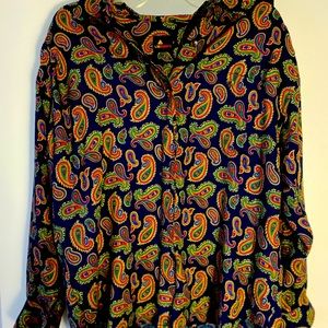 vintage casual blouse